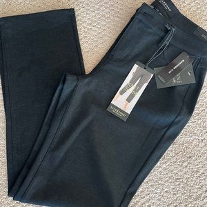Liverpool grey/black marbled slim knit dress pants size 4